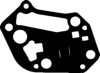 ELRING 627.522 Seal, oil filter housing